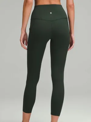 Lululemon Align High Rise Pant with Pockets 25" in Legacy Green thumbnail 9