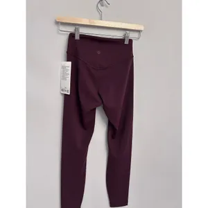 Lululemon NWT wunder Under Smoothcover HR tight 25” size 4 Goodnight plum thumbnail 5