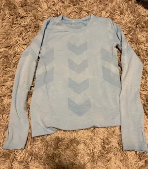GAP Light Blue Crewneck Long Sleeve Top thumbnail 1