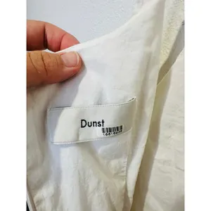DUNST Women's White Flattering V-Neckline Skirt Flowy A-Line Maxi Dress Size XS thumbnail 13
