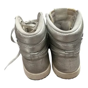 Jordan 1 Retro High OG‎ Metallic Silver FN6622-001 Womens 8 Sneakers thumbnail 11