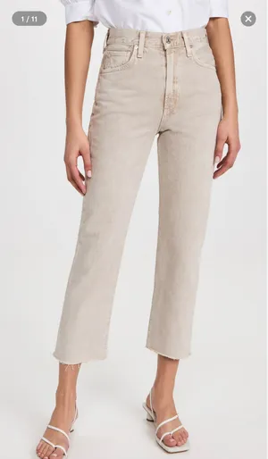 Daphne Crop High Rise Stovepipe Jeans thumbnail 5