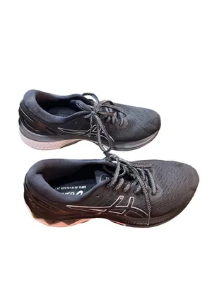 Asics Gel Kayano 27 wms black gray walking running sneakers sz 8 SKU 10-517 thumbnail 3