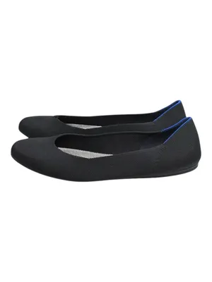 Rothy’s ⍟ The Flat Ballerina Ballet Slipper ⍟ Black Solid ⍟ 11.5M ⍟ Sustain Knit thumbnail 7