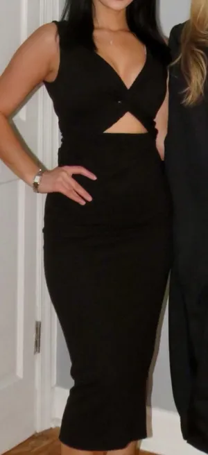 Womens dress Black thumbnail 1