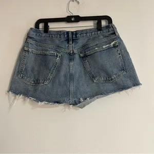Agolde Parker Vintage Cut Off Denim Jean Shorts Size 29 Festival Casual Summer thumbnail 4