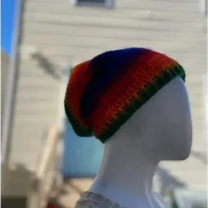 Hemp Leaf Mary‎ Jane Slouchy Hat Fleece Lined thumbnail 5