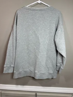Aerie Lace Up Crewneck thumbnail 3