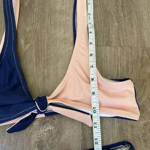 Cupshe Pink And Navy High Waisted Bikini Swimsuit ~ Women’s Size M thumbnail 14