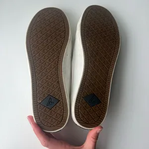 Sperry White Canvas Slip-on Casual Shoes thumbnail 6
