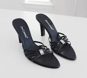 Vintage Y2K Jewel Strappy Mule Heels thumbnail 1