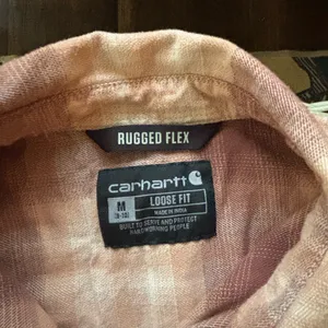 Carhartt Rugged Flex Loose Fit pink medium Flannel‎ thumbnail 7
