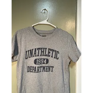 Brisco Women's Size Small T-Shirt Short Sleeve Heather Gray Unathletic Dept 1994 thumbnail 2