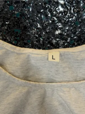 Women’s Gray Sleeveless Tank Top Large Maternity Shirt thumbnail 3