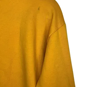 PINK Victoria's Secret Yellow Cowl Neck Graphic Sweatshirt - Size Medium thumbnail 7