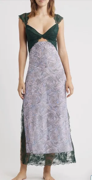 NWT free people suddenly fine maxi slip XS thumbnail 1