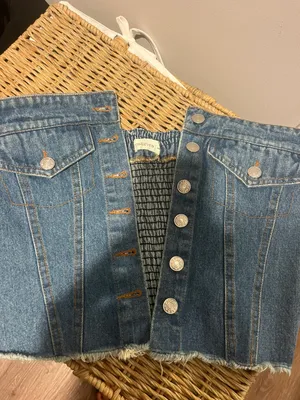 Cheeky Bliss Denim Top thumbnail 3