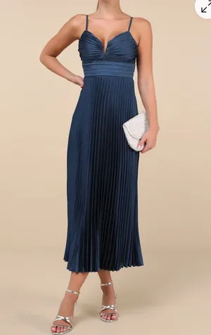 Navy Lulus Formal Dress  thumbnail 1