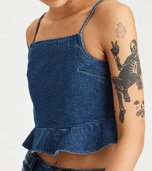 American Eagle Denim Tank Top thumbnail 1