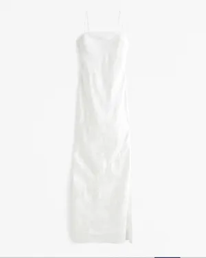 Abercrombie Julia Slip Satin Jacquard Dress thumbnail 5