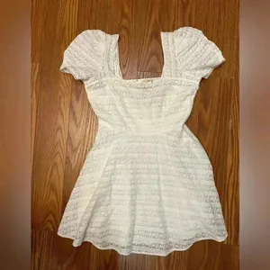 NWT LOVESHACKFANCY Drella Mini Graduation Bridal Dress Ivory 6 thumbnail 3