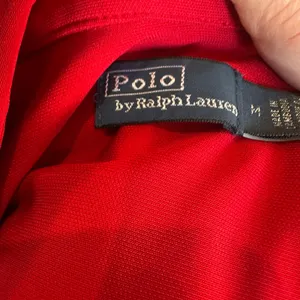 Polo Ralph Lauren Red Midi Shirt Dress MEDIUM Duster Preppy Jersey Designer $300 thumbnail 13