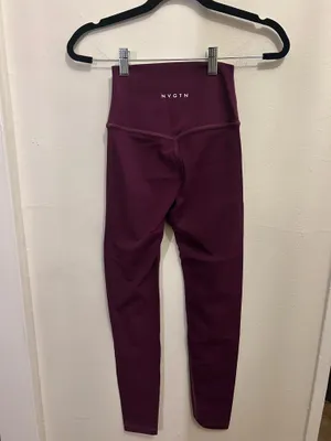 NVGTN Seamless Leggings Maroon thumbnail 2