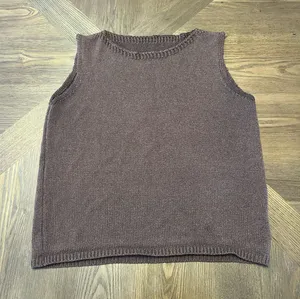 Brown Knit Tank Top Size M thumbnail 1