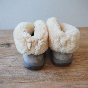 Dansko Women's Size 38 Shearling Suede Ankle Boots Grey Comfort Casual Fall thumbnail 5