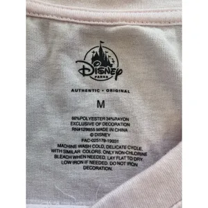 Walt Disney World Parks Pink Purple Sequin Mickey Mouse Short Sleeve Shirt Sz Sm thumbnail 7