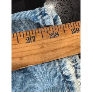 Good American High Rise Straight Leg Light Wash Blue Jeans GGHNF235T Size 15‎ thumbnail 6