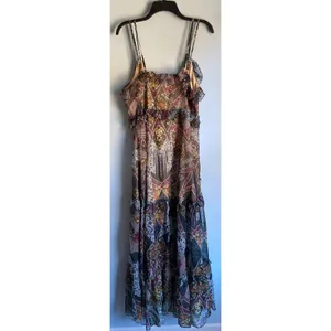 Sukiso Angelina Dress XXL Tiered Boho Flowy NWT thumbnail 9