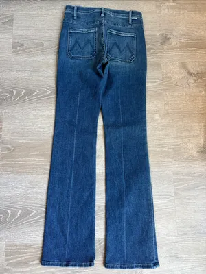 MOTHER THE PATCH POCKET INSIDER SNEAK CAVING IN Blue Size 24 thumbnail 4