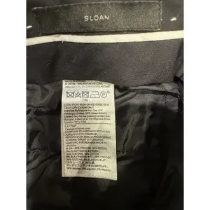 Banana Republic Sloan Dress Pants Womens Black Mid Rise Zip Fly Size 2 thumbnail 6