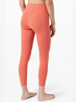 Lululemon Wunder Under High-Rise Leggings Rustic Coral Size 6 thumbnail 2
