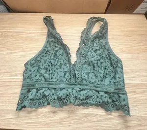Victoria’s Secret - Lace Plunge V-Neck Bralette in Green thumbnail 1