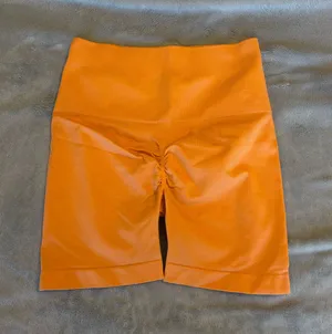 orange biker shorts thumbnail 2
