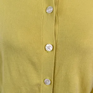 Loft Sunshine Yellow Women's cardigan Sweater business office style size Small thumbnail 4