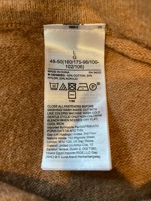 GAP Softest Sweater Sweats Pants Pull On Wide Leg in Camel Tan Size L thumbnail 9