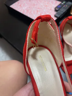 Pretty Little Thing Red Heels thumbnail 3