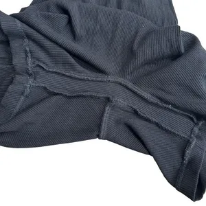 Skims Women's M Soft Lounge‎ Scoop Romper Black Ribbed Loungewear Minimalist thumbnail 8