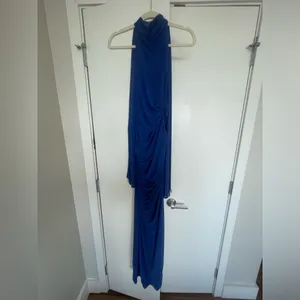 ASOS Blue Halter Dress thumbnail 4