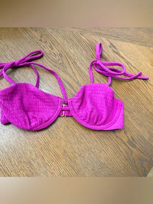 Abercrombie & Fitch Tie-Strap Underwire Bikini Top XXS NWOT thumbnail 6