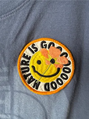 The North Face Nature Is Good Graphic Tee Blue thumbnail 2