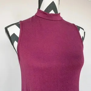 Fantastic Fawn Wine T-shirt Dress Sz‎ Sm thumbnail 2