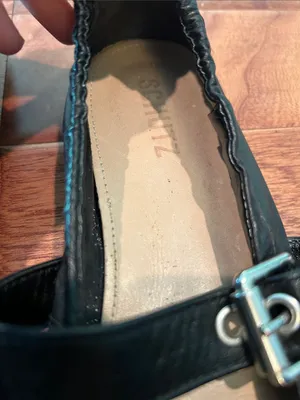 SCHUTZ Womens Calita Black Ballet Flats Size 8.5 B thumbnail 9