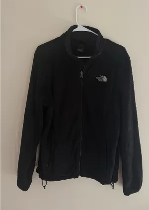 The north face fleece zip up jacket thumbnail 1