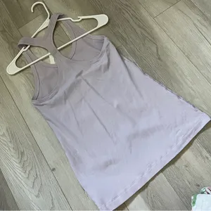 Lululemon Racerback Tank Top cool womens Purple (size 8) workout athleisure gym thumbnail 4