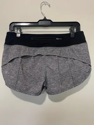 Lululemon Speed Up Short 2.5" Heather Lux Multi Black / Black size 6 thumbnail 4