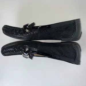Anne Klein Iflex Women's Shoes Sz 8M Black Moccasin Loafers Flat Comfort thumbnail 10